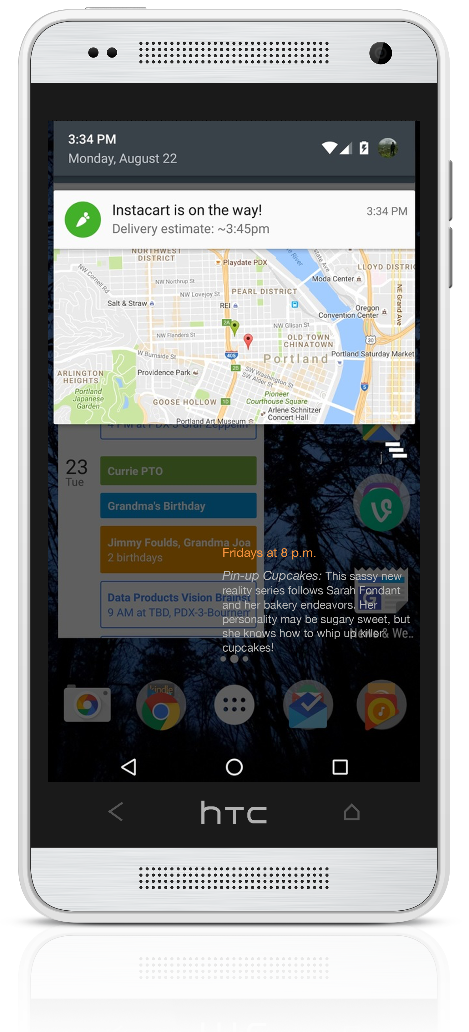 rich-notification-example-map-showing-delivery-status-on-smartphone-screen