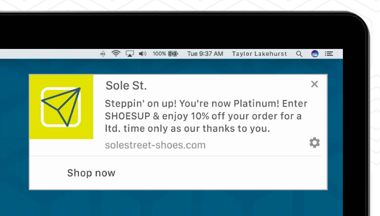 web-push-example-transactional-loyalty-program-reward